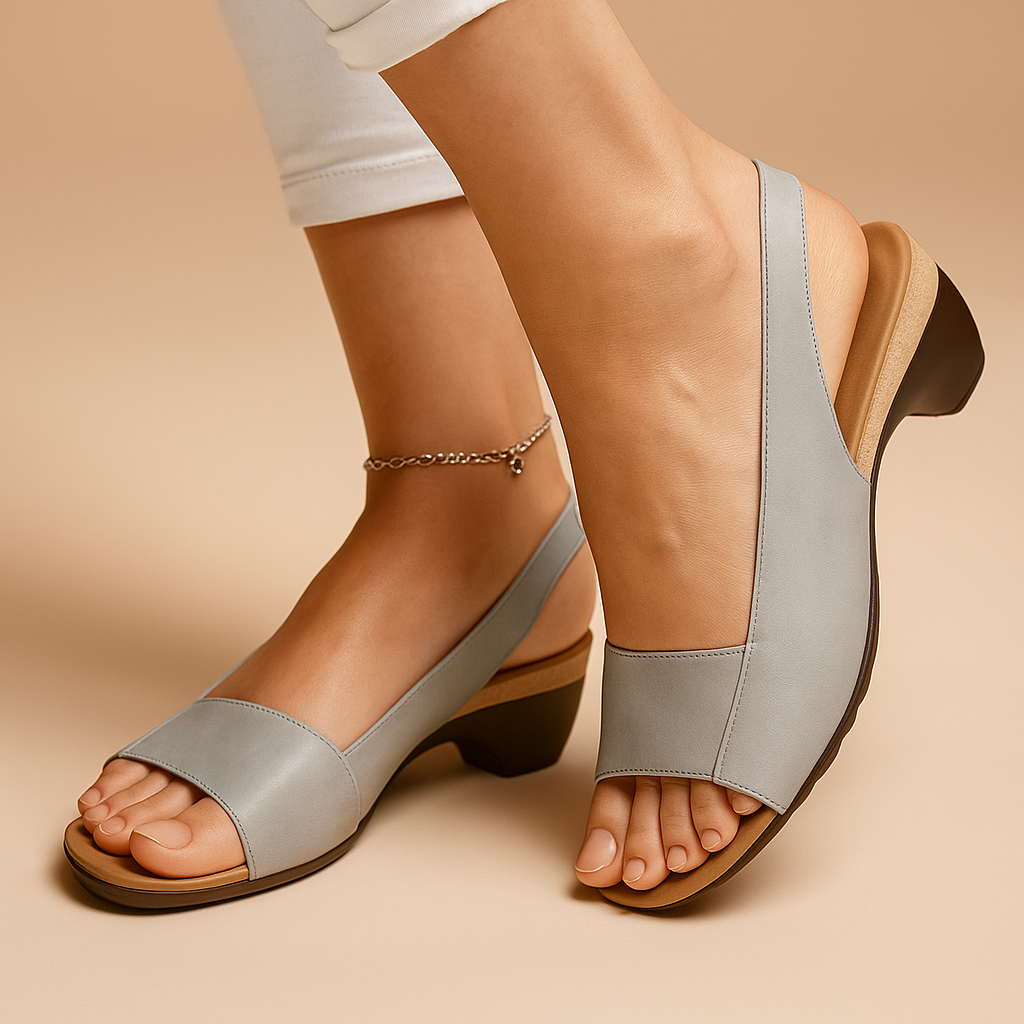 Zomerse sandalen voor dames met verstelbare bandjes, zachte demping en gripvaste zool – ideaal voor dagelijks gebruik in warm weer.